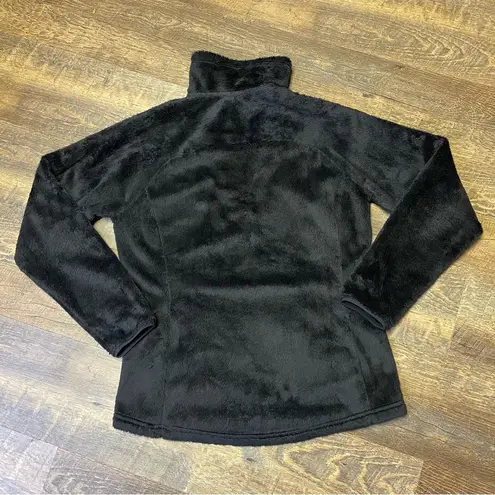 The North Face  Osito Fleece Fuzzy 1/4 Zip Pullover Black Womens Medium Soft Cozy - Image 11