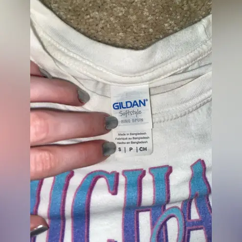 Gildan the office michael scott graphic cropped t shirt