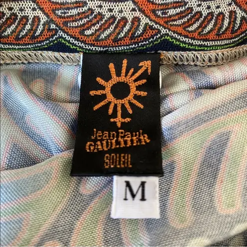 Fuzzi Jean Paul Gautier Dress Tunic Coverup belted M Tan Size M