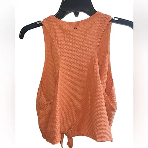 Koral NWT! Mayra Netz Tie Muscle Athleisure Gym Chic Tank - Size Large