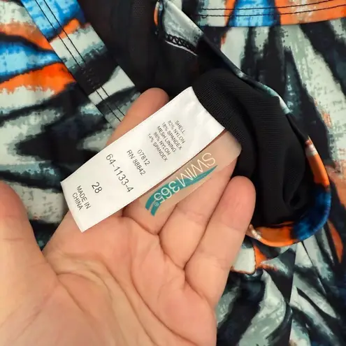 Swim 365 Women’s 26 Plus Size Ruffle Swim Top