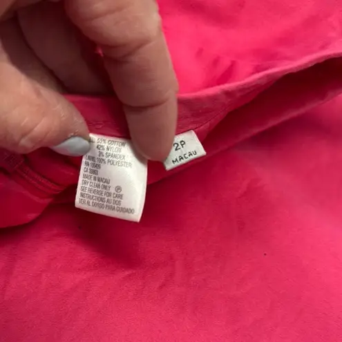 Tahari ASL Pink Tailored Blazer And Pencil Skirt Set 2P Barbiecore Mean Girls