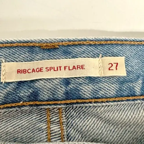 Levi's  Ribcage Split Flare Jeans