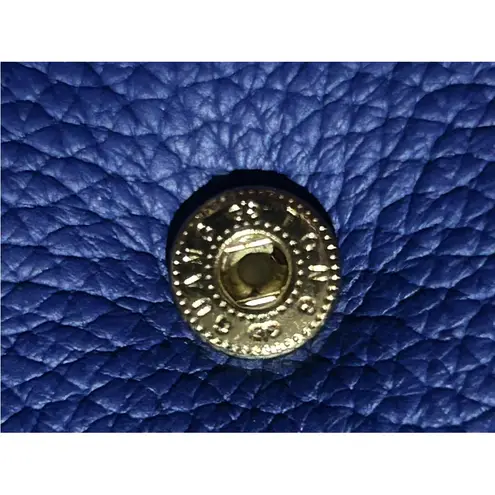 Giani Bernini Giani Bernini Royal Blue Women’s Genuine Leather Crossbody Bag