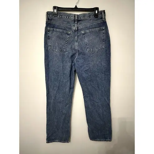 Topshop  Women's Dad Jeans Distressed High Rise 8/30 NWT Button Fly