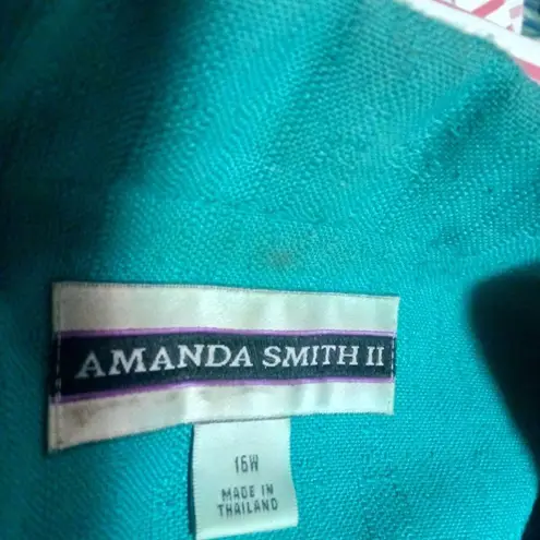 Amanda Smith 16W Short Sleeved Skirt Suit Plus