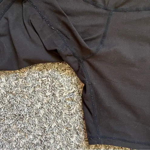 Maternity Plus Size Black Soft Bike Shorts With Pockets Women’s Size XXL