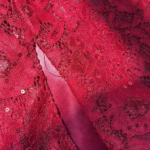 Alamour the Label Renee Dress in Wine Red