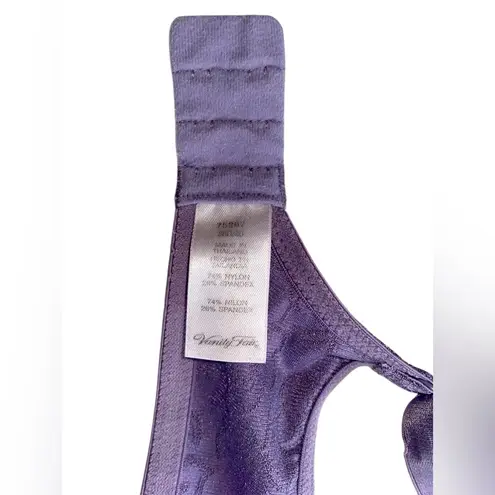 Vanity Fair  Elegant Purple soft lined Bra