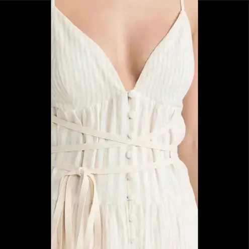 HANSEN & GRETEL Roberta Dress small Tan