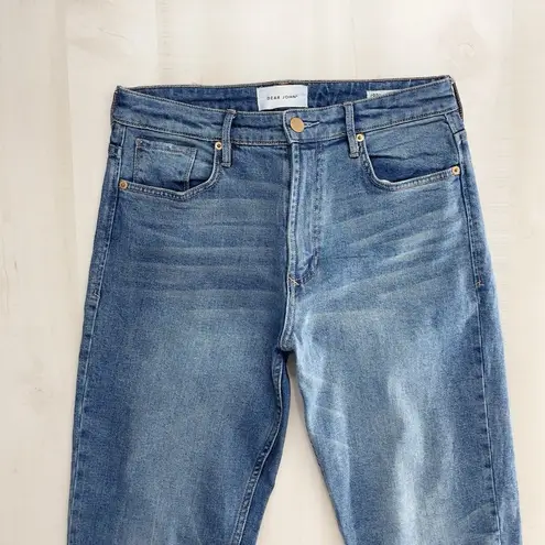 Dear John  Jodi straight raw hem high rise jeans 27 blue sexy