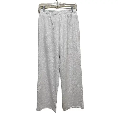 Krass&co Abela Story + Rise Up Wide Leg Sweatpants Light Grey Size Medium
