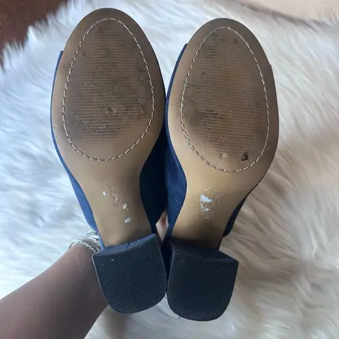 Steven By Steve Madden  Womens Fume Leather Open Toe Mules Size 6