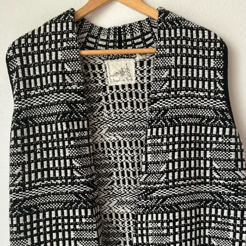 Anthropologie Angel of the North Open Front Sweater Vest