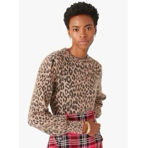 Kate Spade  Leopard Dream Jogger Sweater Set Top and Pants Knit