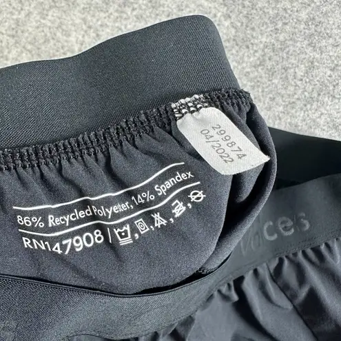 Outdoor Voices  Shorts Small Athletic Short Black Elastic Waist Lightweight Run