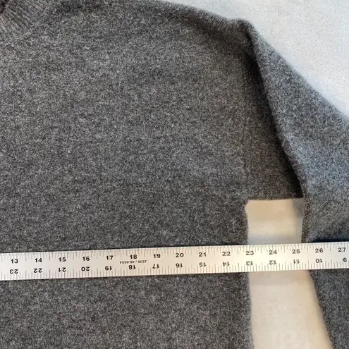 ASOS DESIGN Sweater oversized Knit Tunic Long Sleeve Gray Size S