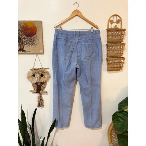 Christopher & Banks NOS Y2K Blue Corduroy Pants size 14