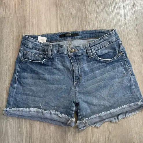 joe's jeans Hudson McKayla Mid-Rise Denim Shorts Size 28