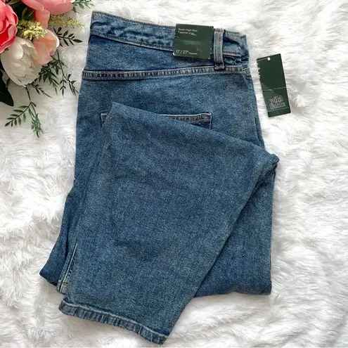 Wild Fable  Womens Denim Jeans Hi-rise Tapered 27” Inseam Cropped or Petite sz 17