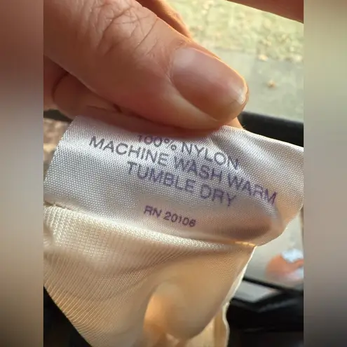 Vintage Custom Collection by Avon skirt slip camisole set, size S/M White Size M