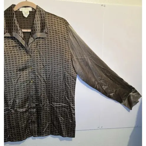 Neiman Marcus Escada Vintage Silk Blouse Size 40/ S