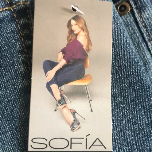 Sofia Vergara Sofia Jeans By  Sz 16 Button Fly MELISSA High Rise Flare Med Wash