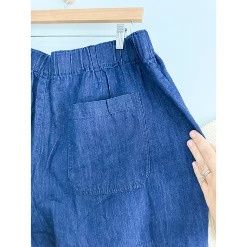 Madewell  | NWT Plus Denim Pull-On Shorts in Bright Rinse Wash | Sz 18W