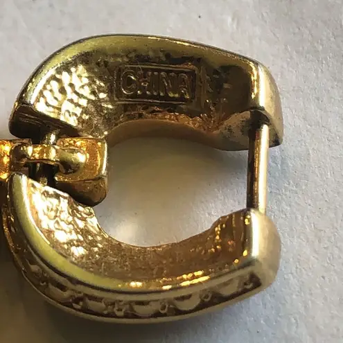 Camrose & Kross JBK Jackie Kennedy Equestrian Red Enamel CZ Rhinestone Bracelet