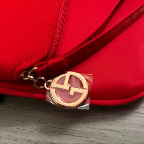 Giorgio Armani Beauty Red Clutch | Free Brooch Included