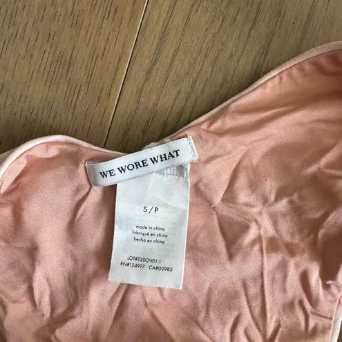 We Wore What  Leigh Top and Delilah Bottom in Pink Marble - Image 4