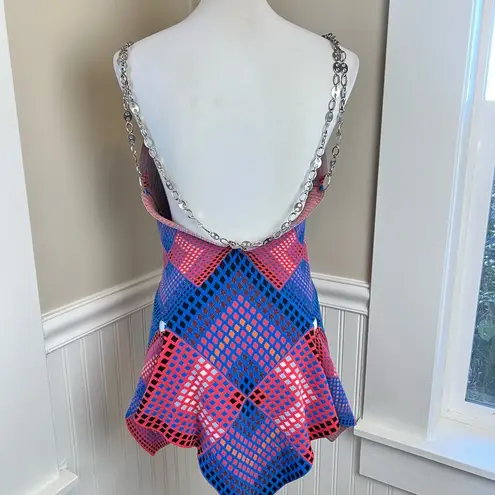 Paco Rabanne Crochet Asymmetrical Handkerchief