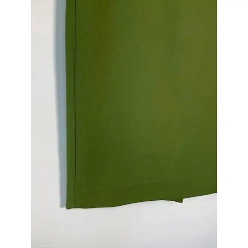 J. Crew Women's Knee Length Pencil Skirt Green Size 2
