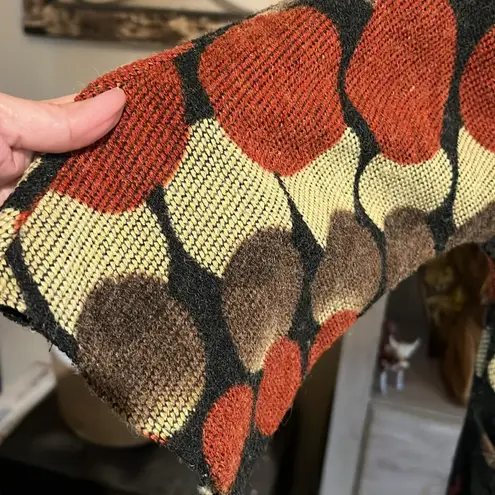 Vintage Eva Tralala Paris quarter sleeve cardigan. Size xL Brown