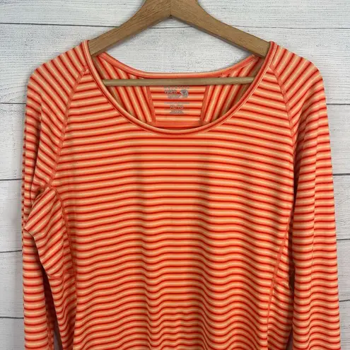 Mountain Hardwear  Womens XL Butterlicious Stripe Crew Neck Sweatshirt 1700421