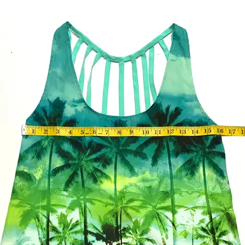 Tropical Palm Print Semi