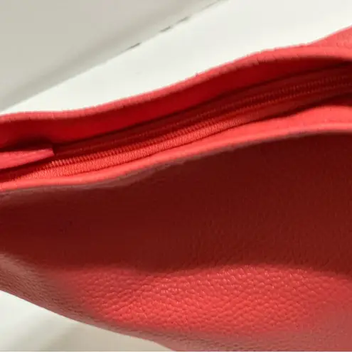 Coldwater Creek Coral leather shoulder bag by .