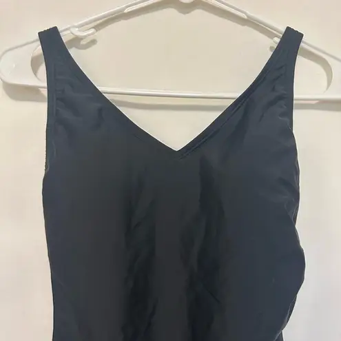 Speedo  One Piece‎ Black Swimsuit Size 8