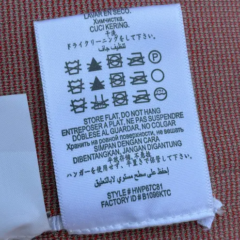 Herve Leger Cameron Engineered colorblock jacquard A-line dress size medium NWT