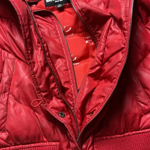 Triple F.A.T Goose Puffer Jacket w/ Fur Hood Size XXL Red