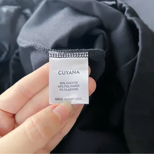 Cuyana • Ponte Legging Pant cropped ankle slim pull-on elastic waist black