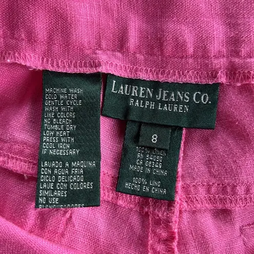 Ralph Lauren  / Lauren Jeans Co. Linen Capri Pants