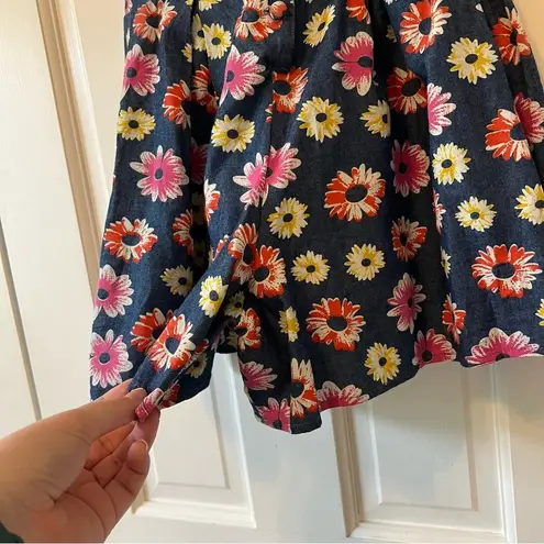 Vanessa Mooney Venus Daisy Floral Romper Size XS