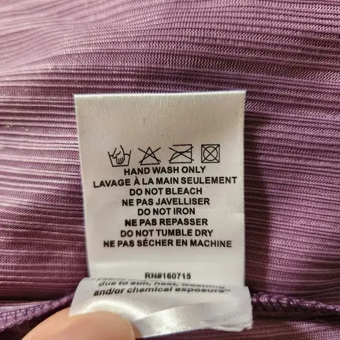 Retrofete Soleil Dress in Lilac Aurora Size XS Strapless NWT Cutout Maxi Rainbow Purple