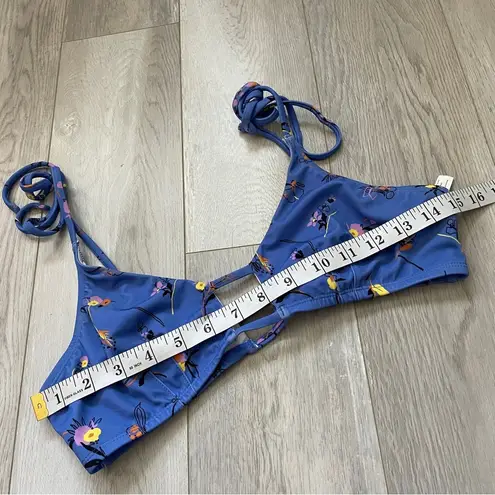 Urban Outfitters  Out From Under Winnie Strappy Bikini Top Blue (Large) cute tie