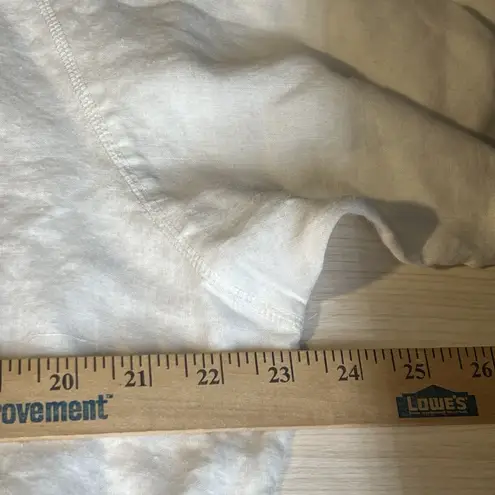 Sunny Leigh 100% Linen LS Top Small Resort Beach Lagenlook Cruise Vacation