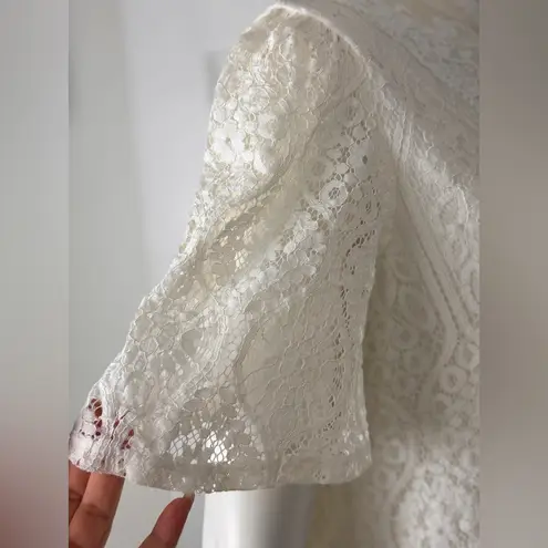 My Michelle  Ivory Lace Dress Size Medium