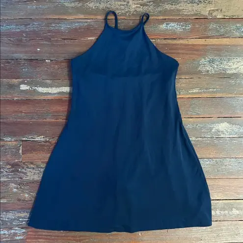 Girlfriend Collective Naomi Workout Dress w Shorts & Bra in Midnight - Sz L 🧡🎀