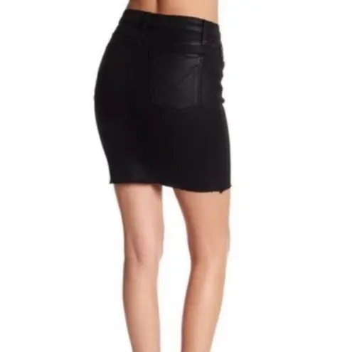 Hudson Jeans NWT Hudson Robbie pencil skirt waxed raw hem