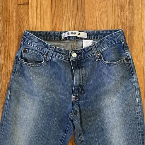 Gap  Boot Cut Stretch Jeans Mid Rise Women's Size 8 Long